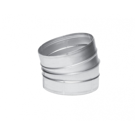 COUDE SEGMENTE GALVA 15° DIAMETRE 200 MM