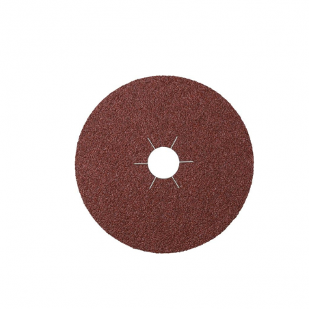 25 DISQUES ABRASIFS DIAM 150 AL 22 FORME ETOILE GRAIN 40 CS561