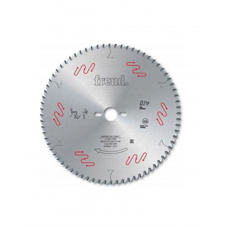 LAME DE SCIE CIRCULAIRE DIAM 500 X EP 4,0/3,2 X AL30 X Z120 TCG -6°