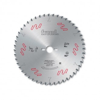 LAME DE SCIE CIRCULAIRE DIAM 260 X EP 2,4/1,8 X AL 30 X Z60 ATB -5°