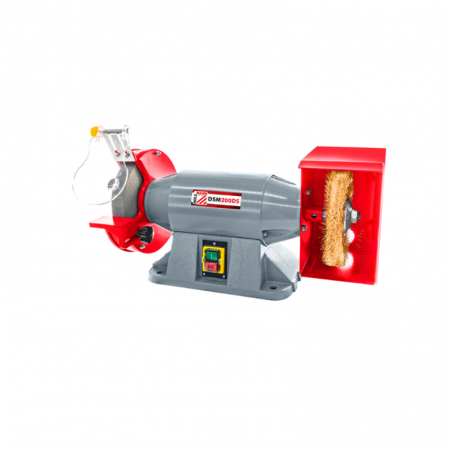 TOURET A MEULER AVEC BROSSE METALLIQUE DSM200DS_230V