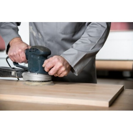 BOITE DE 50 DISQUES ABRASIFS VELCRO DIAM 150 6 TROUS GRAIN 40 PS22K