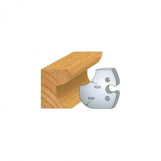 JEU DE 2 CONTRE FERS PROFILES HT.5MM 856.238