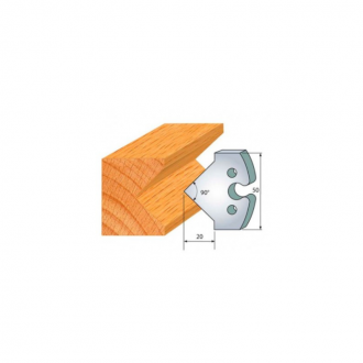 JEU DE 2 FERS PROFILES ACIER HT 50MM  N°277