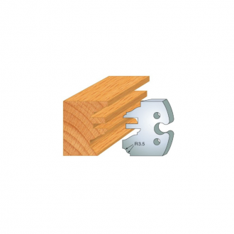 JEU DE 2 FERS PROFILES ACIER HT 50MM  N°258