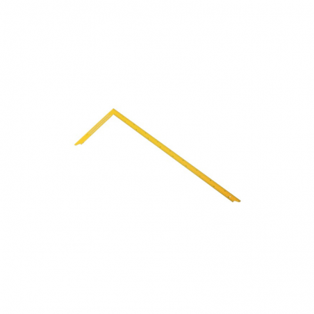 EQUERRE DE CHARPENTIER LAQUE JAUNE