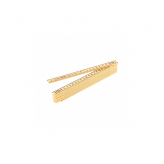 MESURES PLIANTE ABS JAUNE 2M 10 BRANCHE