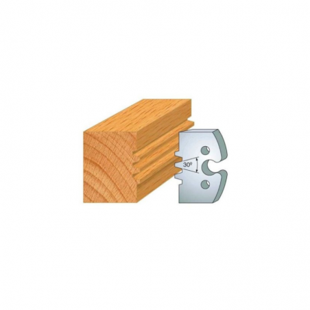 JEU DE 2 FERS PROFILES ACIER HT 50MM  N°246