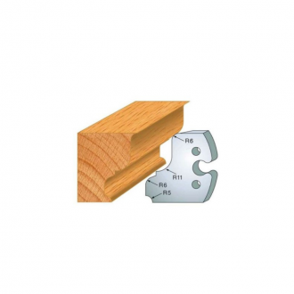 JEU DE 2 FERS PROFILES ACIER HT 50MM  N°245