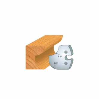 JEU DE 2 FERS PROFILES ACIER HT 50MM  N°238
