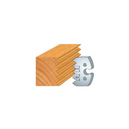 JEU DE 2 FERS PROFILES ACIER HT 50MM  N°237