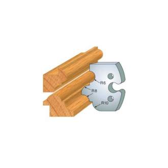JEU DE 2 FERS PROFILES ACIER HT 50MM  N°233