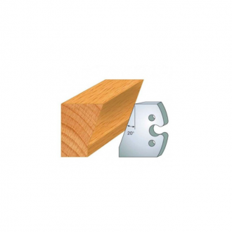 JEU DE 2 FERS PROFILES ACIER HT 50MM  N°230