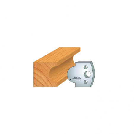 JEU DE 2 FERS PROFILES ACIER HT 40MM  N°118