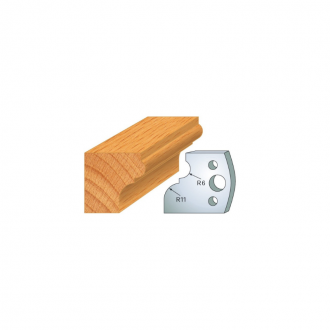 JEU DE 2 FERS PROFILES ACIER HT 40MM  N°111