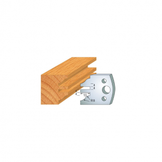 JEU DE 2 FERS PROFILES ACIER HT 40MM  N°097