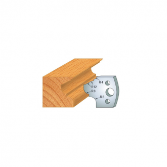JEU DE 2 FERS PROFILES ACIER HT 40MM  N°089