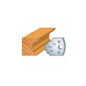 JEU DE 2 FERS PROFILES ACIER HT 40MM  N°061