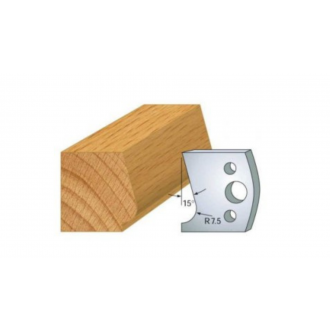 JEU DE 2 FERS PROFILES ACIER HT 40MM  N°038