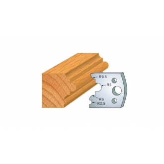JEU DE 2 FERS PROFILES ACIER HT 40MM  N°036