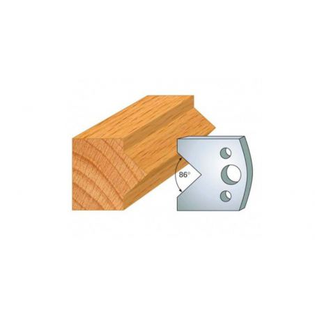 JEU DE 2 FERS PROFILES ACIER HT 40MM  N°034