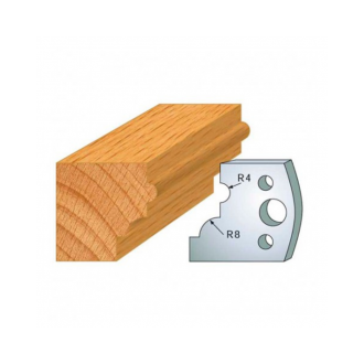 JEU DE 2 FERS PROFILES ACIER HT 40MM  N°024