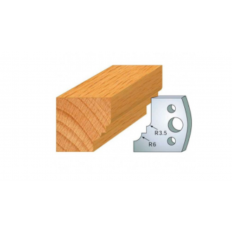 JEU DE 2 FERS PROFILES ACIER HT 40MM  N°019