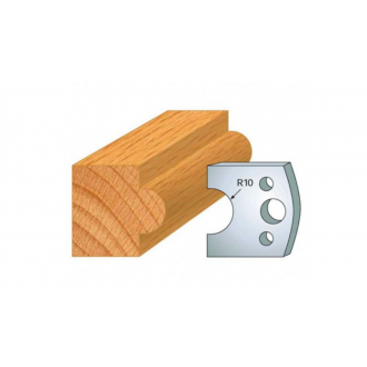 JEU DE 2 FERS PROFILES ACIER HT 40MM  N°015