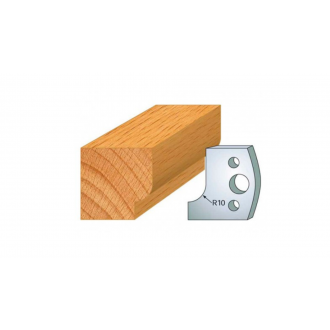 JEU DE 2 FERS PROFILES ACIER HT 40MM  N°013