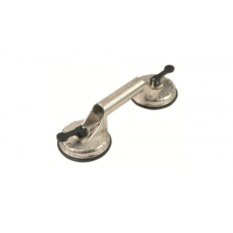 DOUBLE VENTOUSE ALUMINIUM DIAM 123 POUR CHARGE 60KG