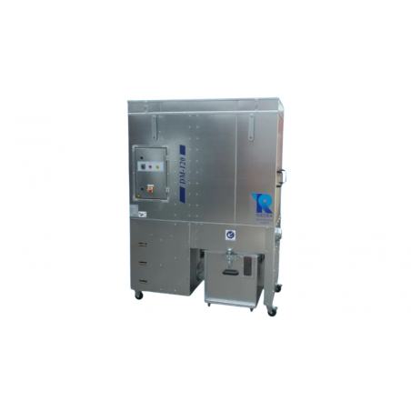UNITE MOBILE D'ASPIRATION DM120B MM AVEC UN BAC DE RECOLTE 175L