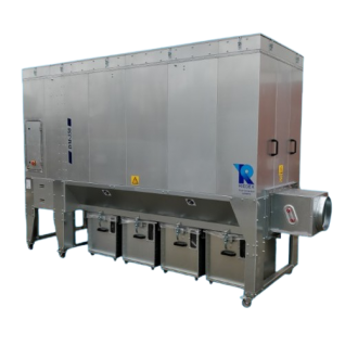 UNITE MOBILE D'ASPIRATION DM350B MM AVEC UN BAC DE RECOLTE 700L