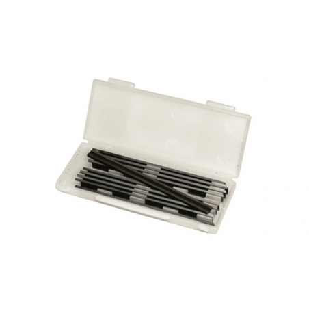 BOITE DE 10 FERS DE RABOT RÉVERSIBLES CARBURES 82X5,5X1,1