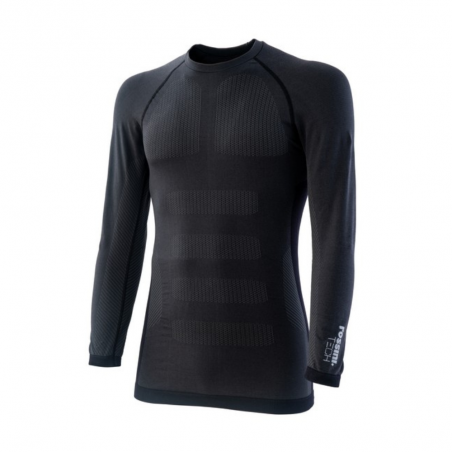 T-SHIRT THERMO ACTIVE MANCHE LONGUE COLORIS NOIR 54% POLIAMIDE 37% POLYPROPILENE 9% ELASTHANNE TAILLE XL