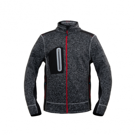 VESTE SKILL COLORIS GRIS 100% POLYESTERE TAILLE M