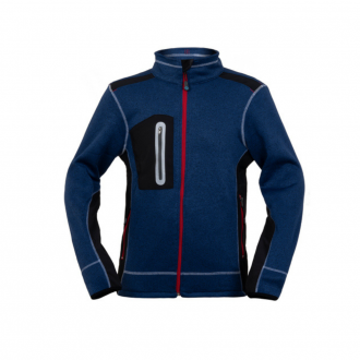 VESTE SKILL COLORIS MARINE 100% POLYESTERE TAILLE XXL