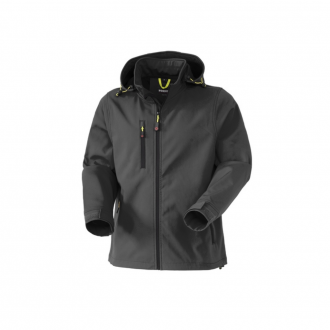 BLOUSON SOFTSHELL R BOOST COLORIS NOIR 95% POLYSETER 5% ELASTHANNE TAILLE L