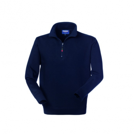 SWEAT-SHIRT PEARL COLORIS MARINE 80% COTON 20% POLYESTERE TAILLE XL