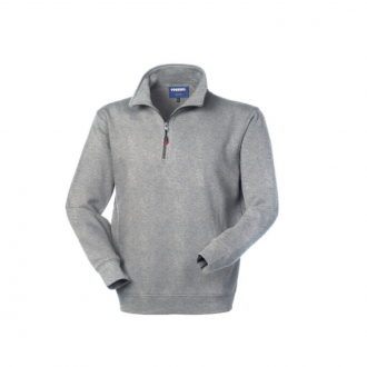 SWEAT-SHIRT PEARL COLORIS GRIS CHINE 80% COTON 20% POLYESTERE TAILLE XXL