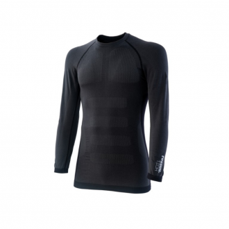 T-SHIRT THERMO ACTIVE MANCHE LONGUE COLORIS NOIR 54% POLIAMIDE 37% POLYPROPILENE 9% ELASTHANNE TAILLE XL