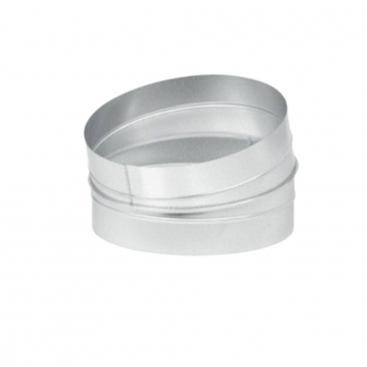 COUDE EMBOUTI GALVA 15° DIAMETRE 80 MM